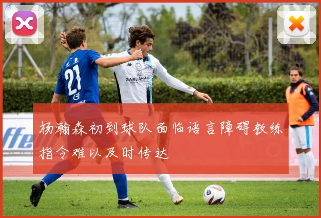 杨瀚森初到球队面临语言障碍教练指令难以及时传达